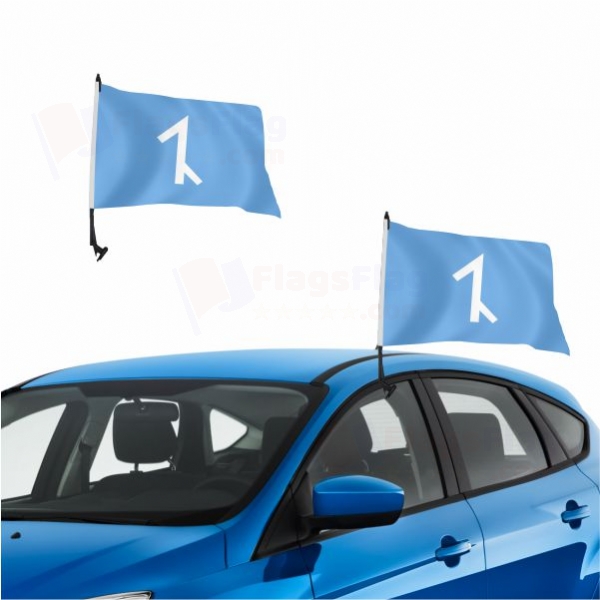 Afshar People Vehicle Convoy Flag