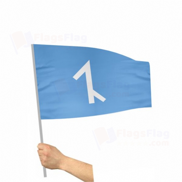 Afshar Tribe Stick Flag