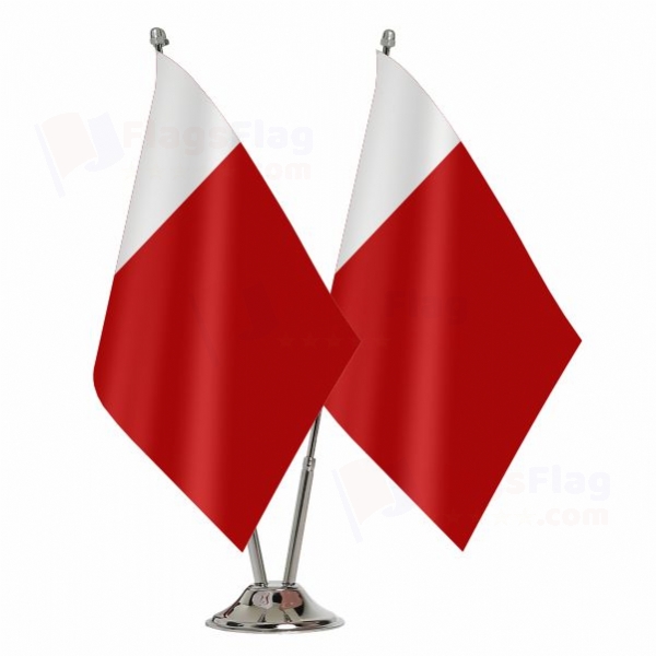 Ajman Emirate Binary Table Flag