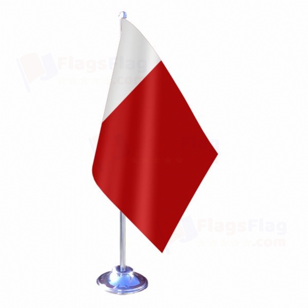 Ajman Emirate Single Table Flag