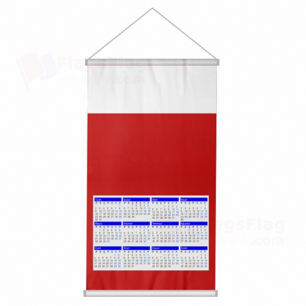 Ajman Emirate Woven Fabric Digital Printing Calendar