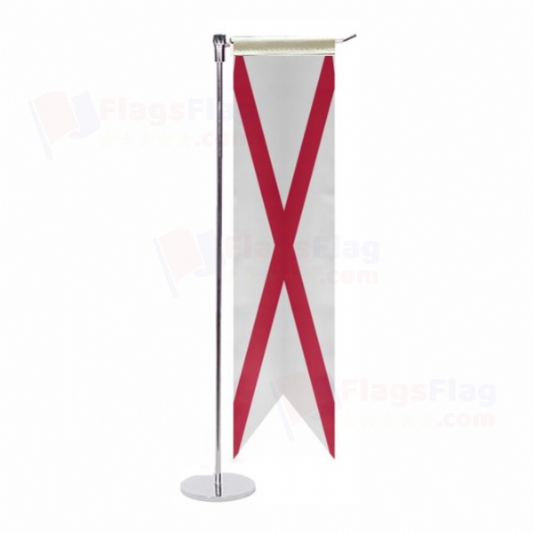 Alabama L Table Flag