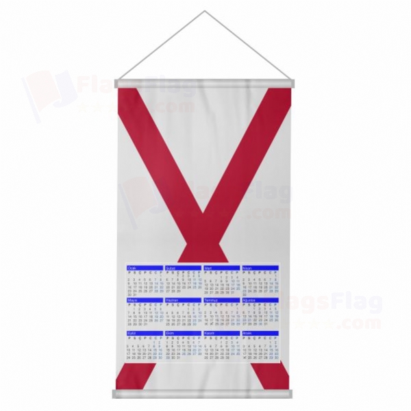Alabama Woven Fabric Digital Printing Calendar