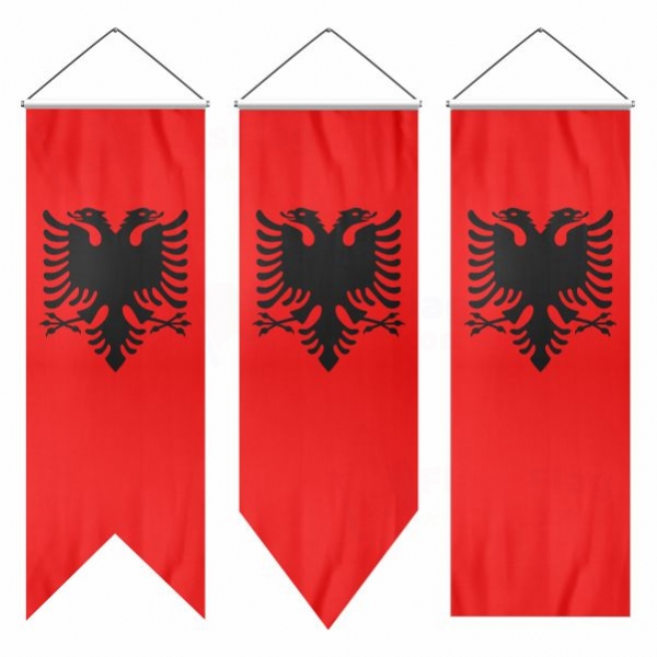 Albania Swallowtail Flags