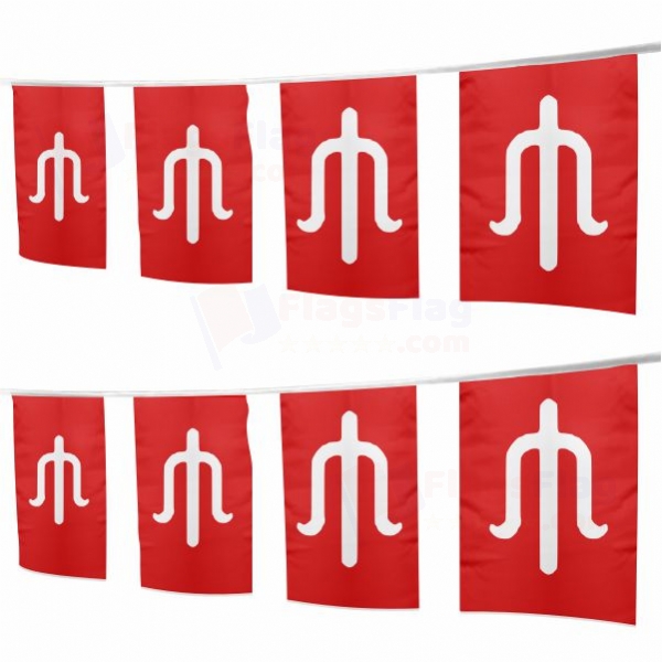 Alleged Square String Flags