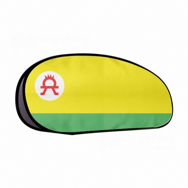 Altai People Horizontal Fabric Banner Display Stands