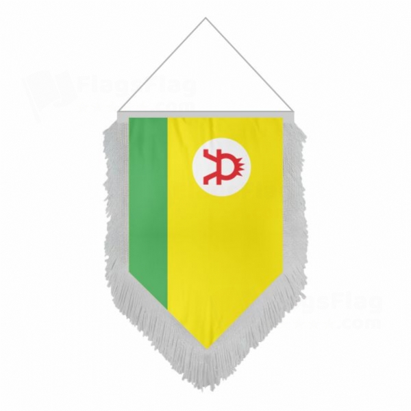 Altai People Pentagonal Flags