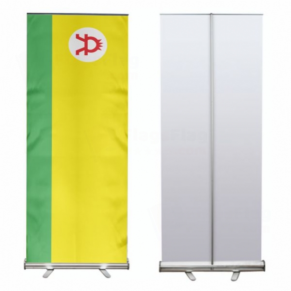 Altai People Roll Up Banner