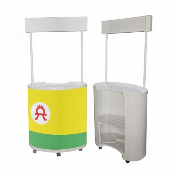 Altai People Round Display Stand