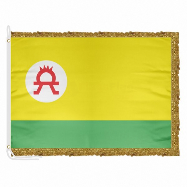 Altai People Satin Office Flag