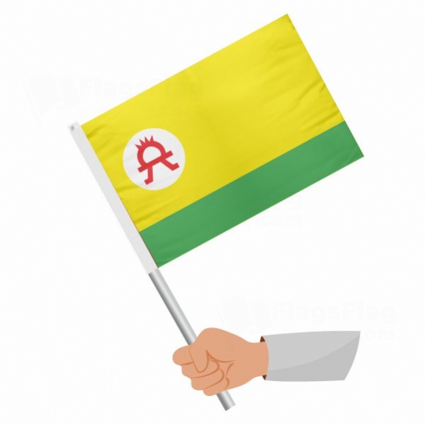Altai People Stick Flag