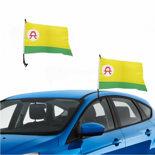 Altai People Vehicle Convoy Flag