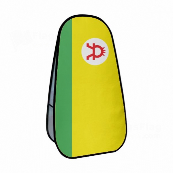 Altai People Vertical Cloth Banner Display Stands