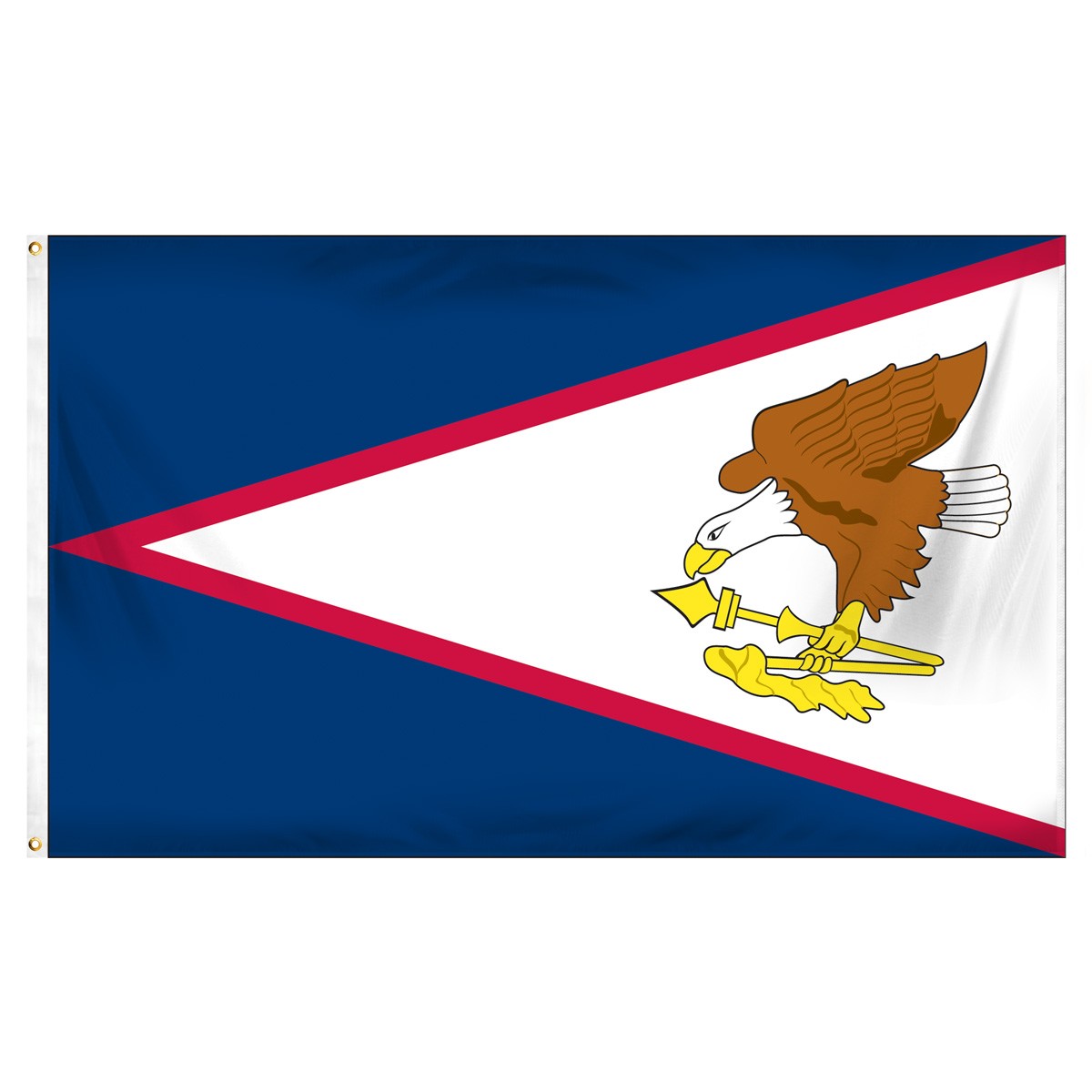 American Samoa Horizontal Streamers and Flags