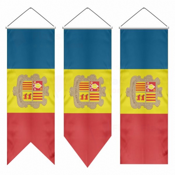 Andorra Swallowtail Flags