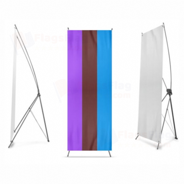 Androsexual Digital Print X Banner