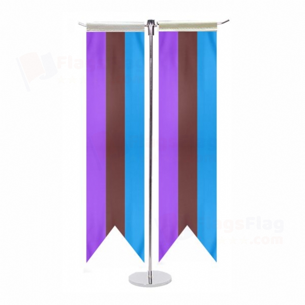Androsexual T Table Flags
