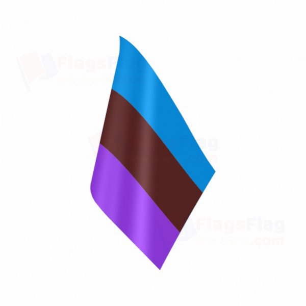 Androsexual Table Flag