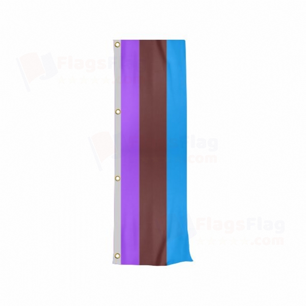 Androsexual Vertically Raised Flags