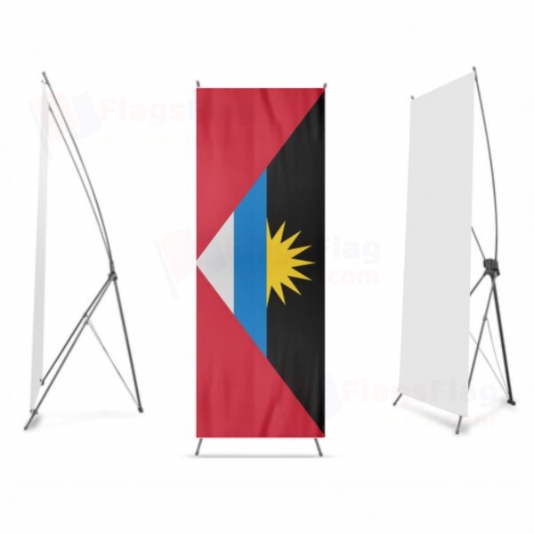 Antigua and Barbuda Digital Print X Banner