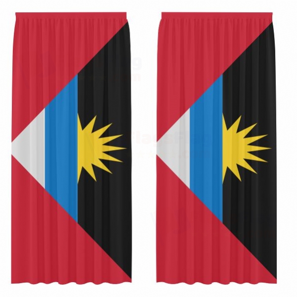 Antigua and Barbuda Digital Printed Curtains