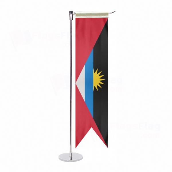 Antigua and Barbuda L Table Flag