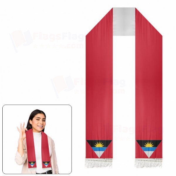 Antigua and Barbuda Scarf Digital Printing