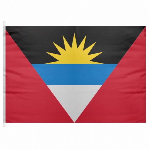 Antigua and Barbuda Send Flag