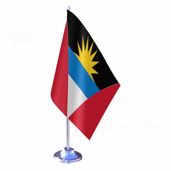 Antigua and Barbuda Single Table Flag