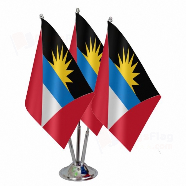 Antigua and Barbuda Triple Table Flag