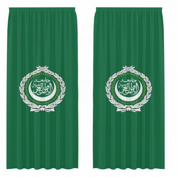 Arab League Digital Printed Curtains