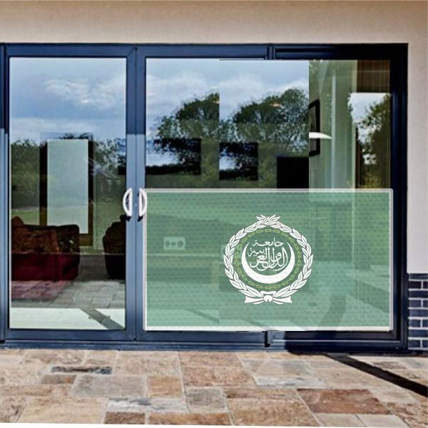 Arab League Glass Film Arab League One Way Vision Printing