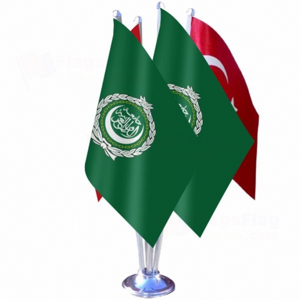 Arab League Quadruple Table Flag