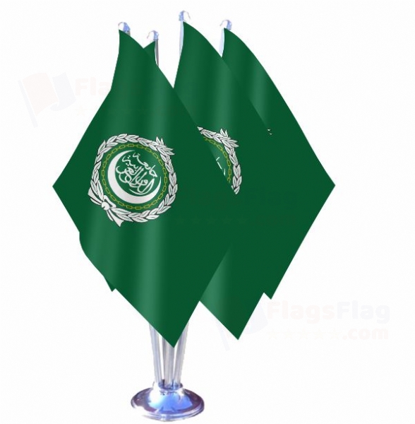 Arab League Quadruple Table Flag