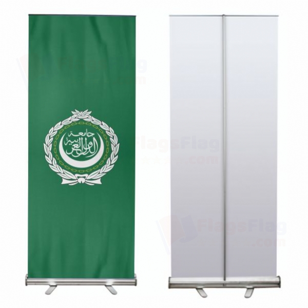 Arab League Roll Up Banner