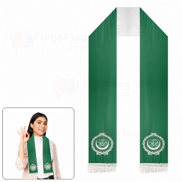 Arab League Scarf Digital Printing