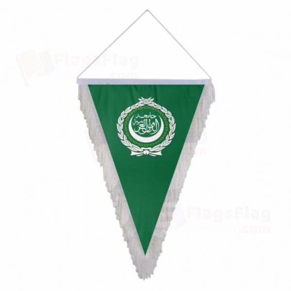 Arab League Triangle Fringed Streamers
