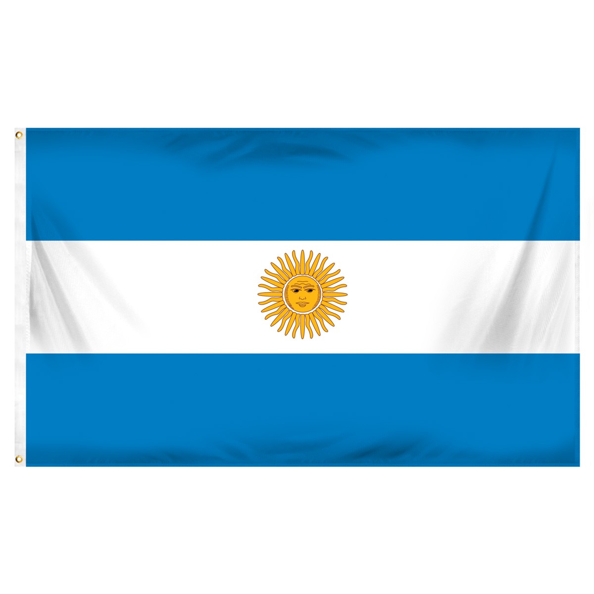 Argentina Car Convoy Flags
