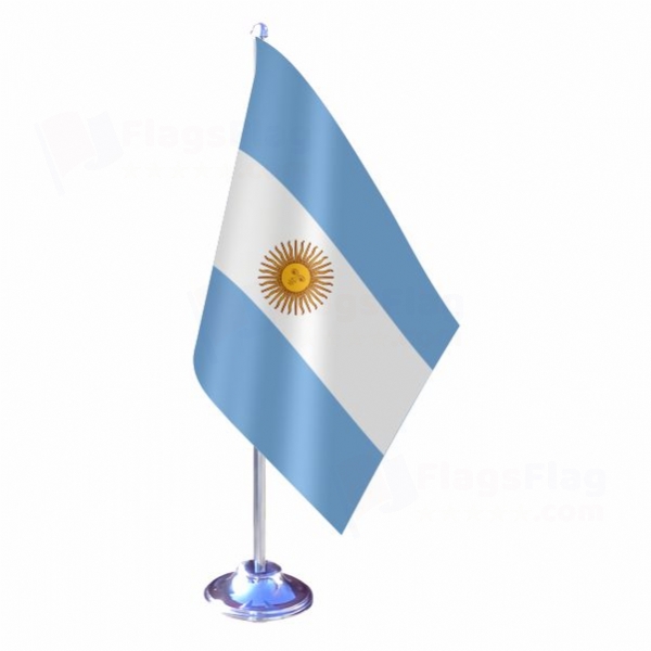 Argentina Single Table Flag