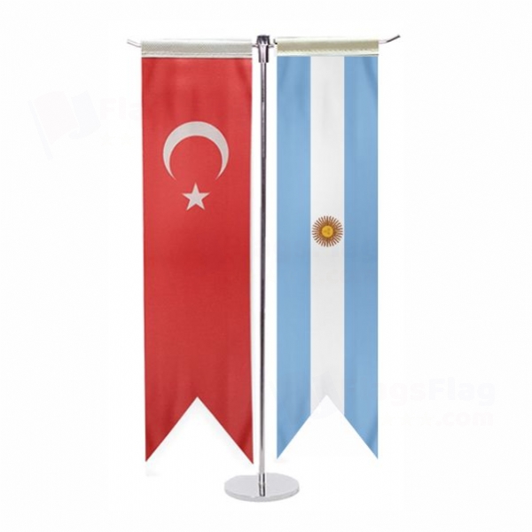Argentina T Table Flag