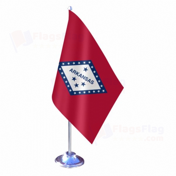 Arkansas Single Table Flag