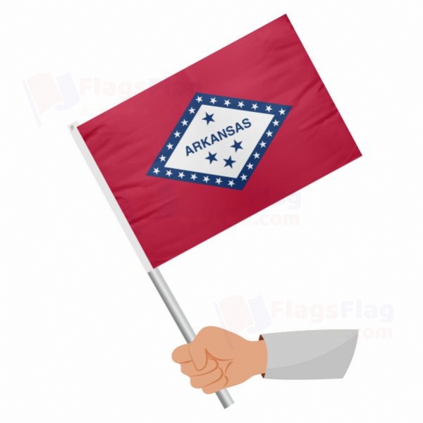 Arkansas Stick Flag