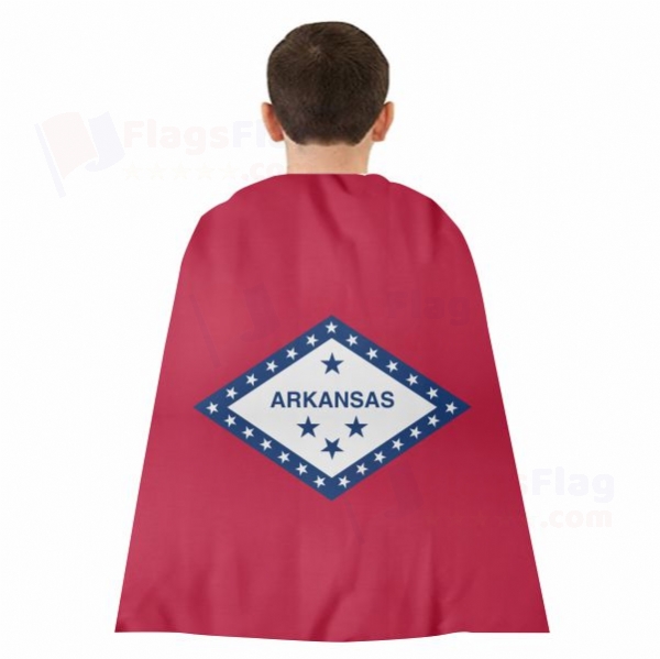Arkansas Woven Fabric Cloak Digital Printing