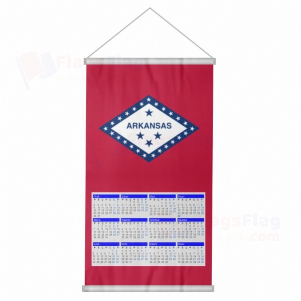 Arkansas Woven Fabric Digital Printing Calendar