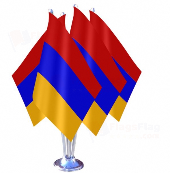Armenia Quadruple Table Flag