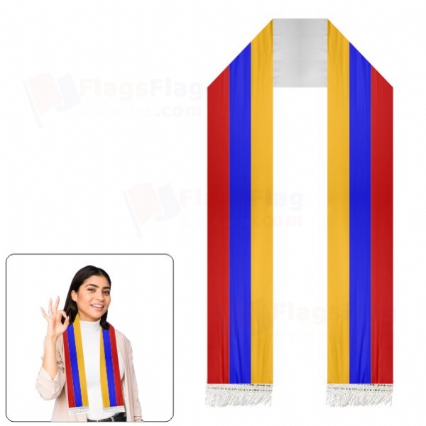 Armenia Scarf Digital Printing