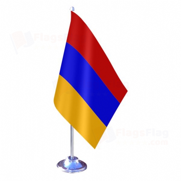 Armenia Single Table Flag