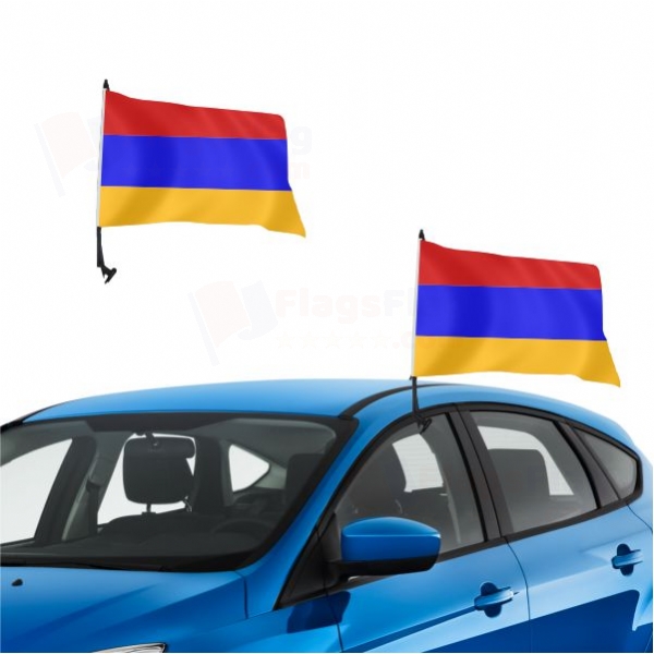Armenia Vehicle Convoy Flag