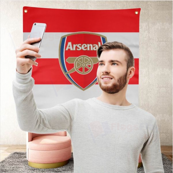 Arsenal FC Background Selfie Shooting Landscapes