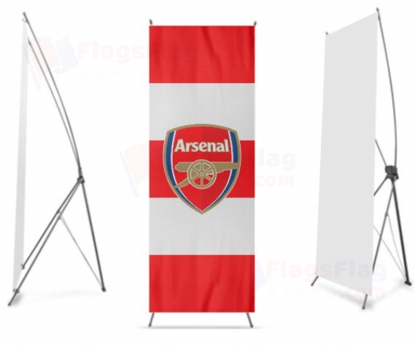 Arsenal FC Digital Print X Banner